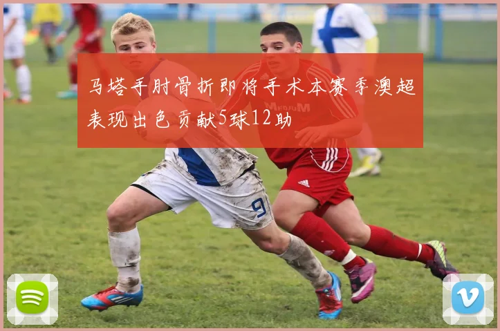 马塔手肘骨折即将手术本赛季澳超表现出色贡献5球12助